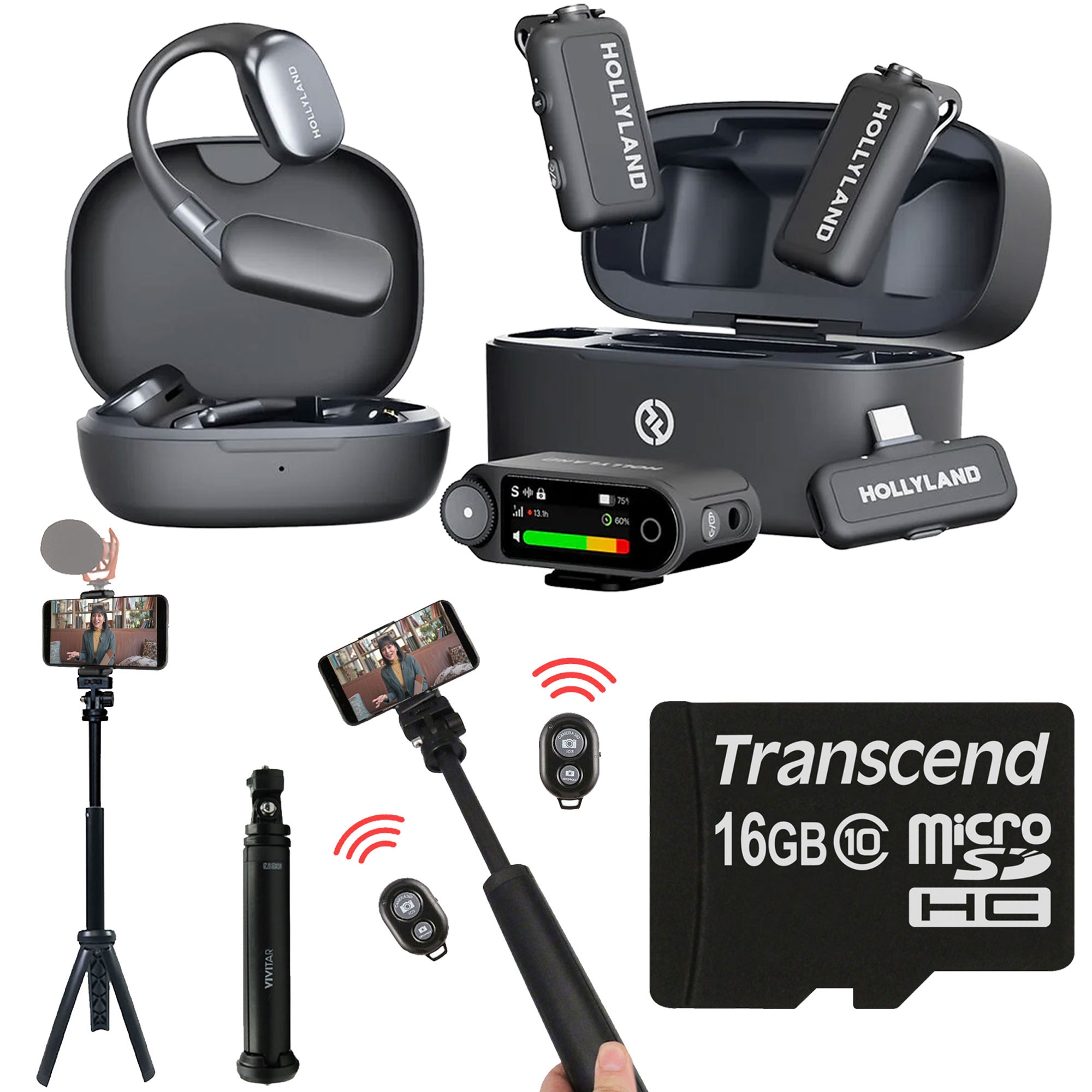 Hollyland LARK MAX 2 ULTIMATE COMBO Wireless Lavalier Mic System